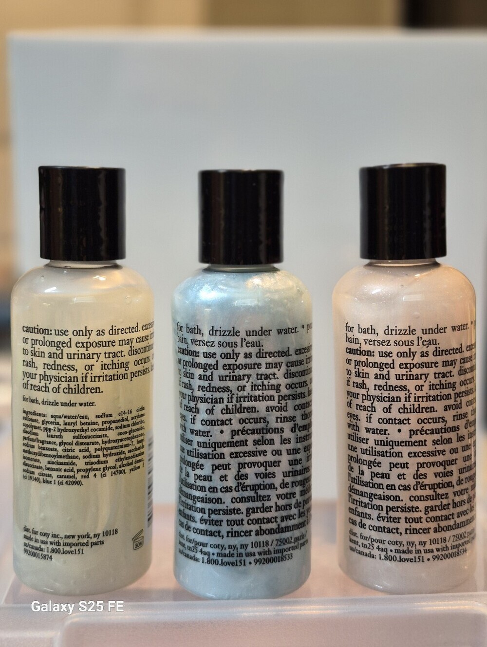 Philosophy 3-Piece Set 3-in-1 Shower Gel, Shampoo & Bubble Bath, 3oz x3 (TS) New - Picture 2 of 2